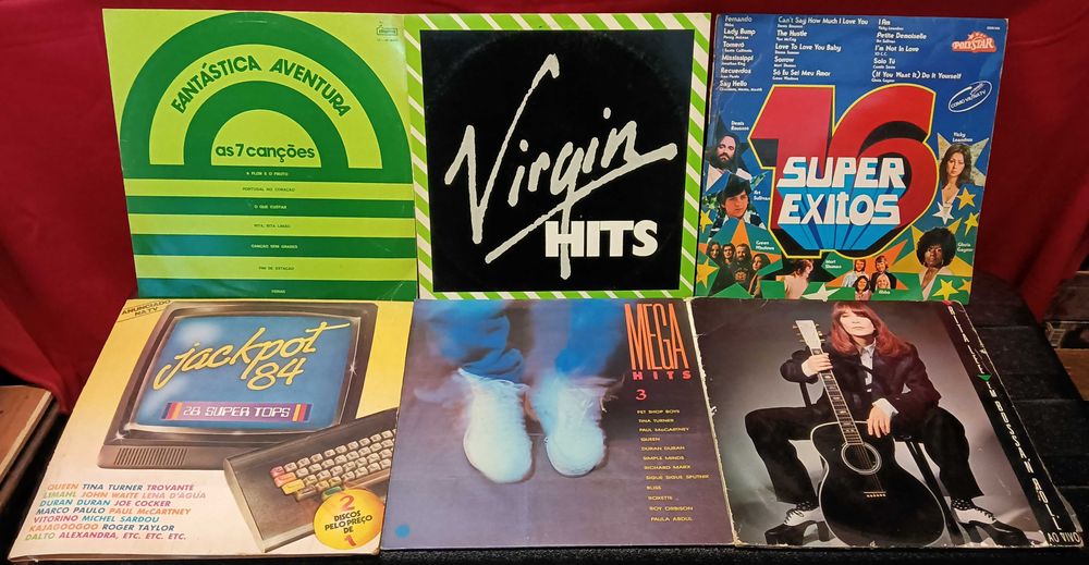 5 Vinyl Compilation Albums