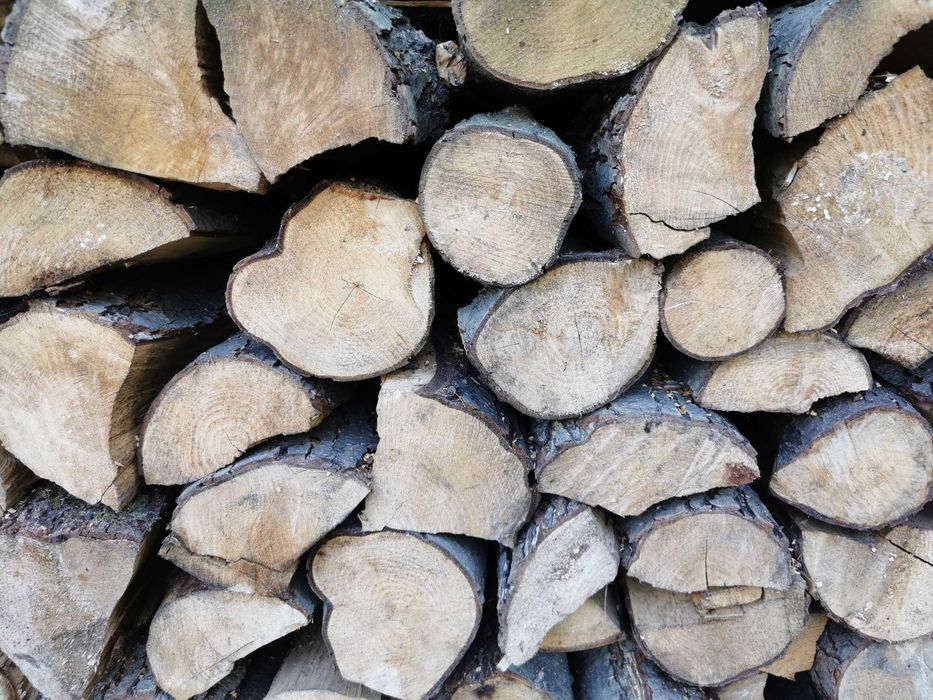 Drewno Opałowe Kominkowe Buk Grab Sezonowany Transport