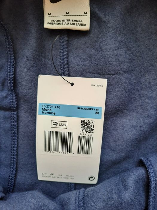 Оригінальні чоловічі спортивні штани Nike M Nsw Club Pant Oh Bb BV2707