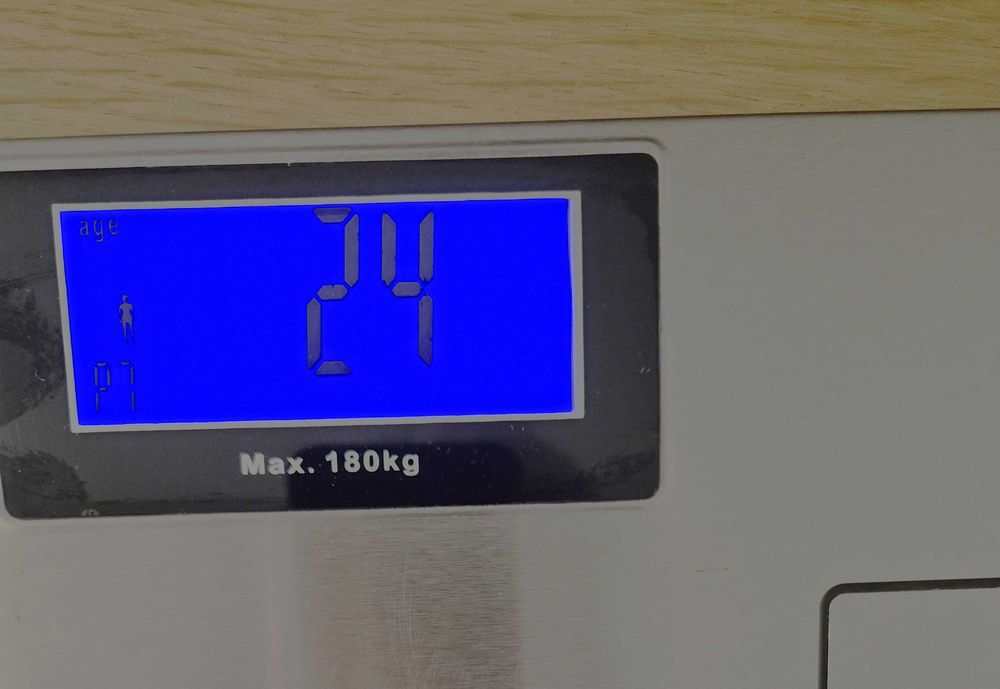 Balança de casa de banho WC