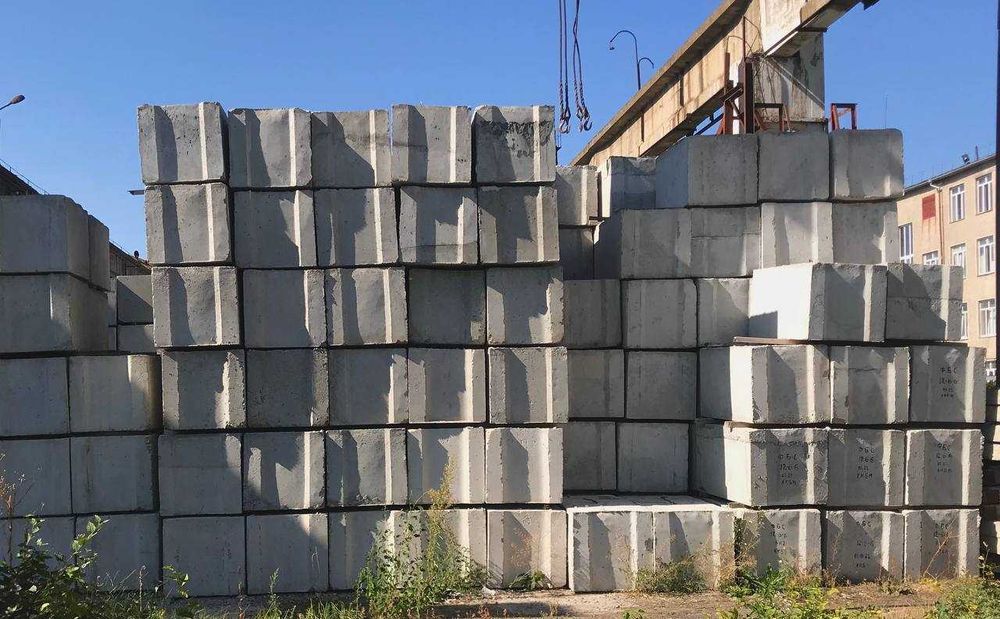 Блоки фундаментні, ФБС великий вибір від виробника, доставка