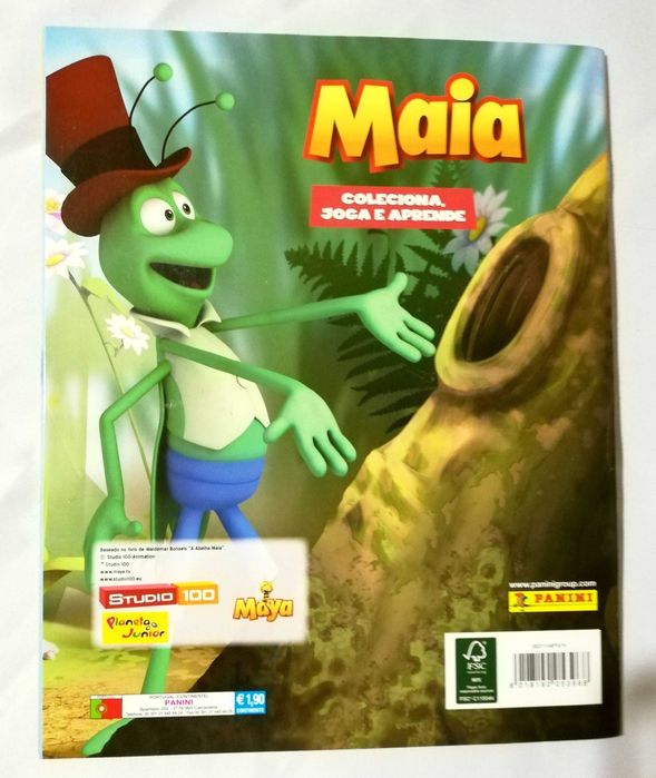 Caderneta - A Abelha Maia (Completa)