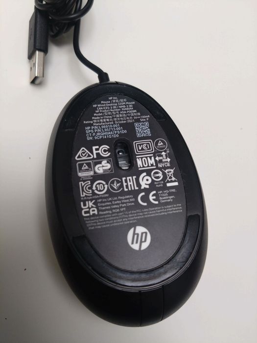 Mysz HP Wired Desktop 320M