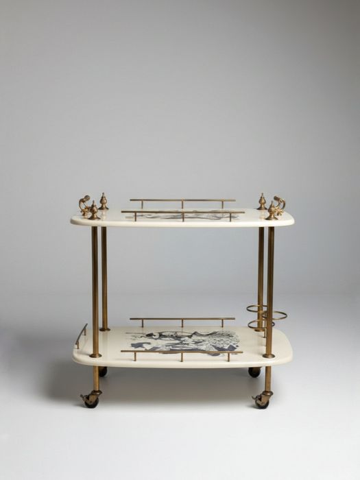 Carrinho de Bebidas dos Anos 50/60