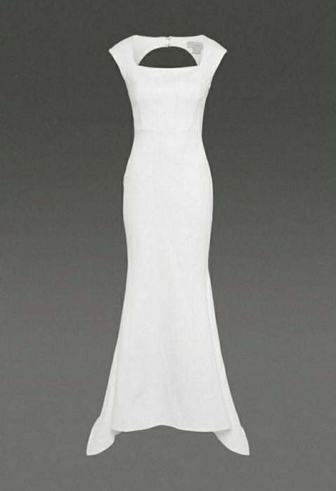 Suknia ślubna z trenem roz.46