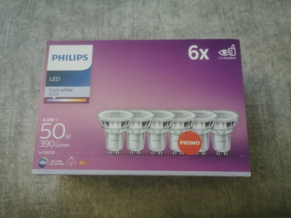 Lâmpadas LED philips GU10