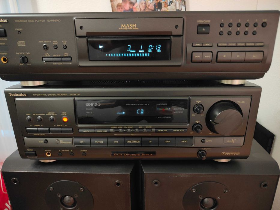 Technics SA AX710, SL PS670D