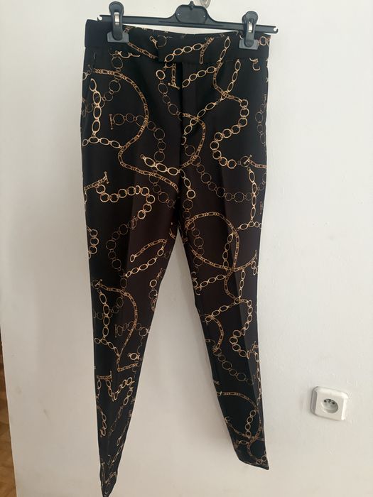 Spodnie  czekolada 38 Zara