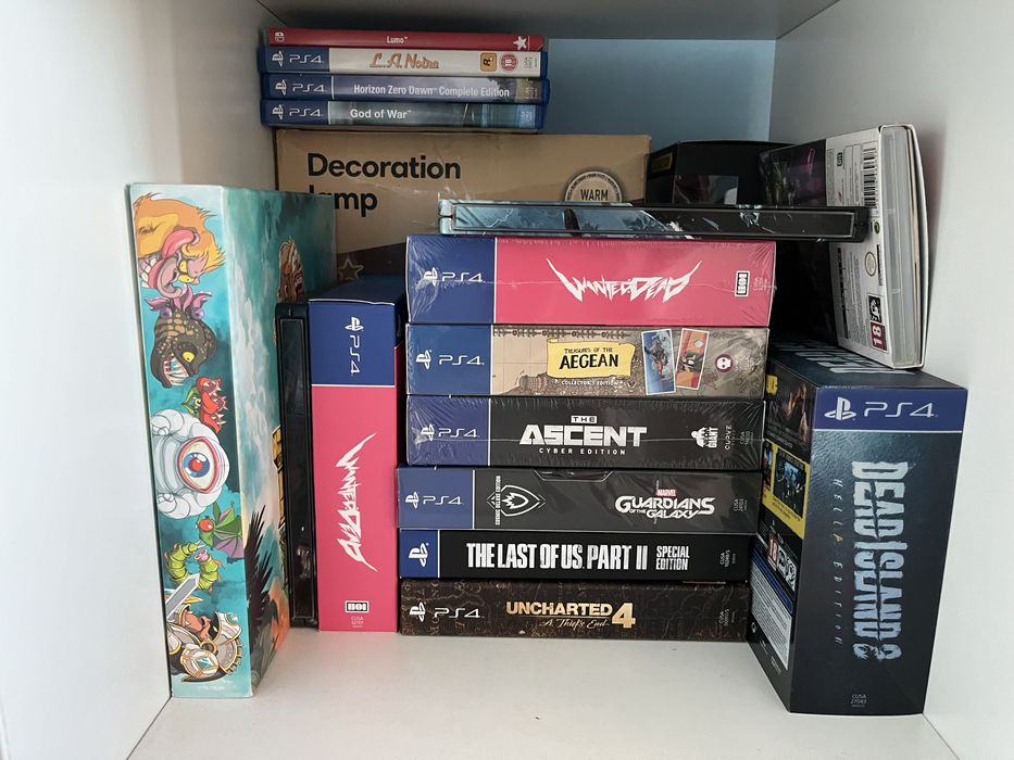 Gry na PS4 / PS5 Edycję kolekcjonerskie lub limotowane!