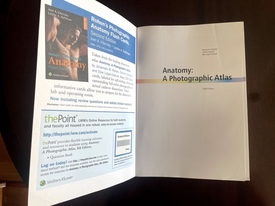 Yokochi Anatomy: A photographic Atlas 8th edition