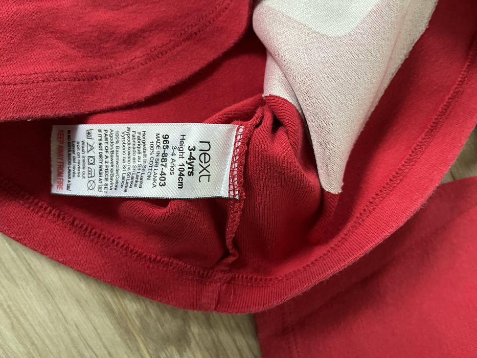 Swiateczny sweterek Next 3-4 lata 104 renifer