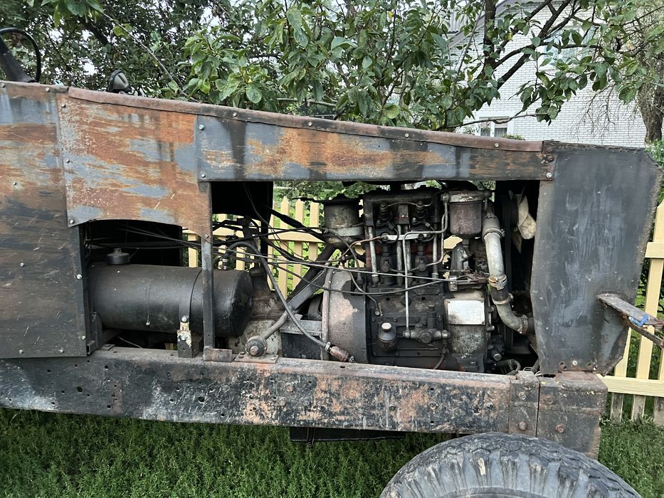 Саморобний трактор+ причіп