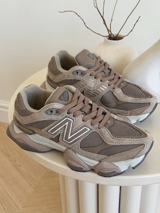 Жіночі кросівки New Balance 9060 Brown нью баланс корисневі