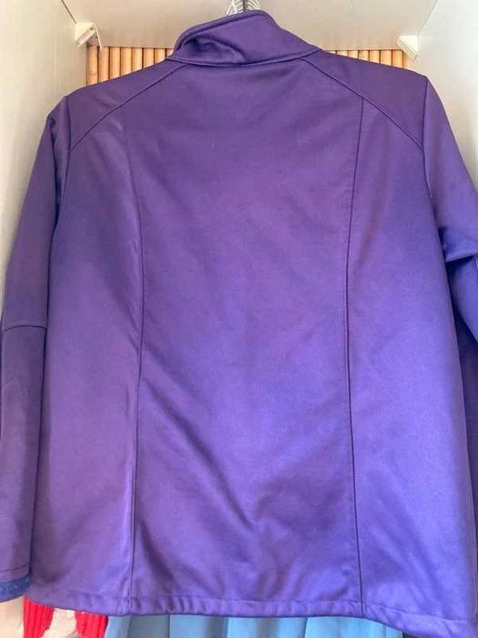 Kurtka fioletowa tupu softshell Crivit M/L