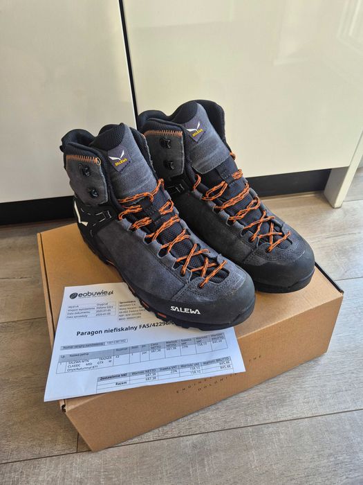 Salewa Mtn Trainer Classic Mid Gtx M 61426 Szary rozmiar 43 1039zl WRO