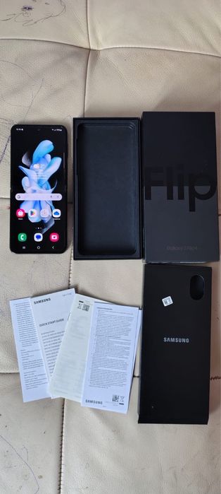 Samsung Z flip 4 black z wadą ogolny stan idealny brak pekniec
