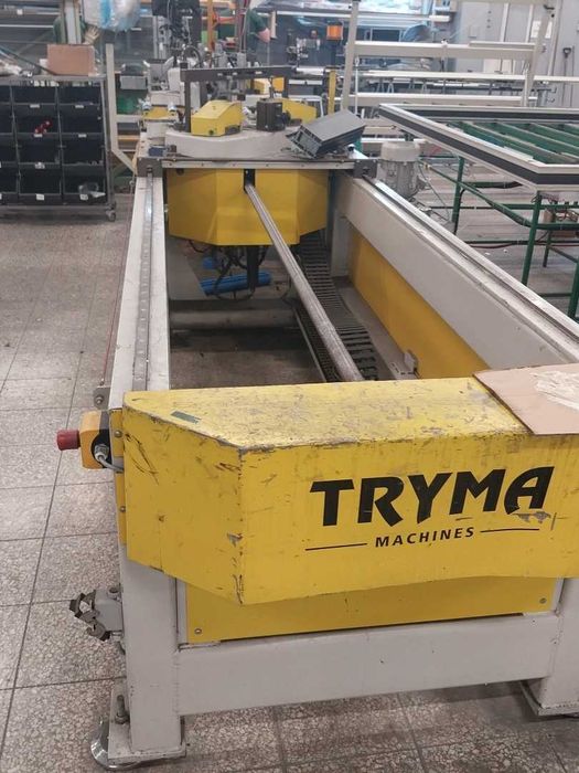 Zagniatarka naroży ALU dwugłowicowa KMW Klein KL-DEV200 2012 hydrauliczna