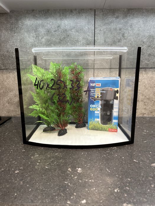 Акваріум 32 л овал. Природа