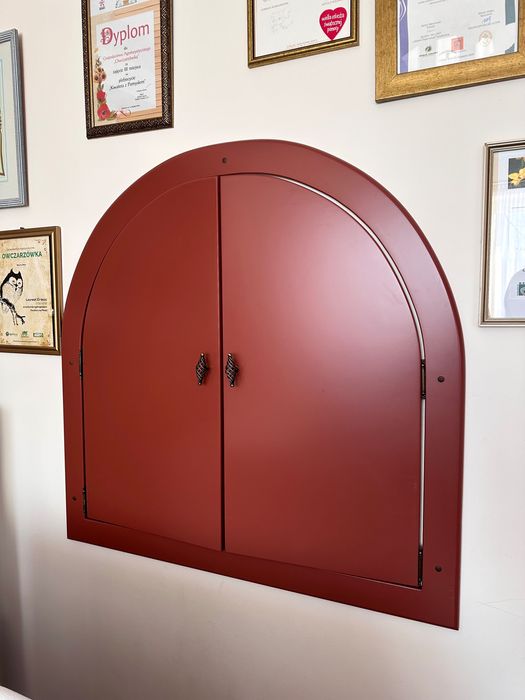 Drzwiczki drzwi okno wewnętrzne okienko