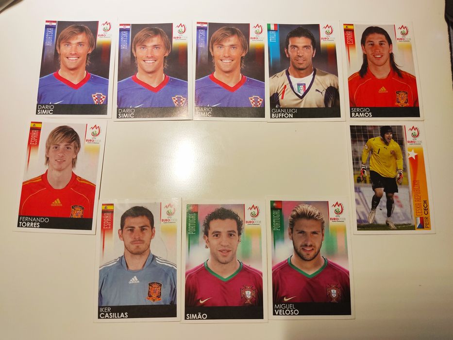 UEFA Euro 2008 - Autocolantes