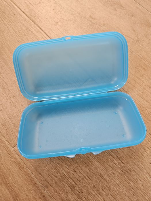 Ostra Tupperware azul NOVA