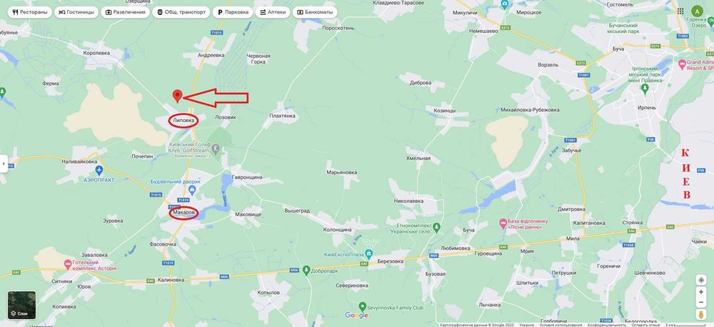 Продаж земельної ділянки 25 сот. Київська обл., с.Липівка    5000$ - View 3