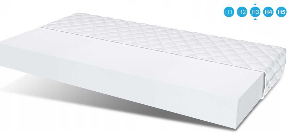 Materac piankowy 120x200 cm. Nowy