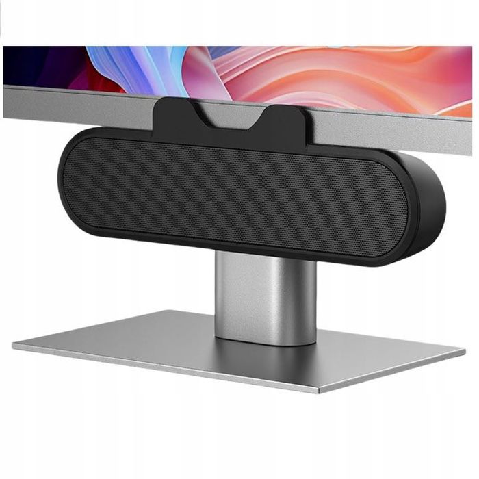 Głośnik USB soundbar na biurko do komputera i laptopa 10W - Czarny