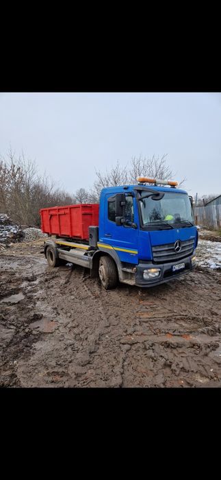 Wynajem kontenerów na gruz drewno