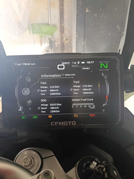 Cf moto 800mt como nova