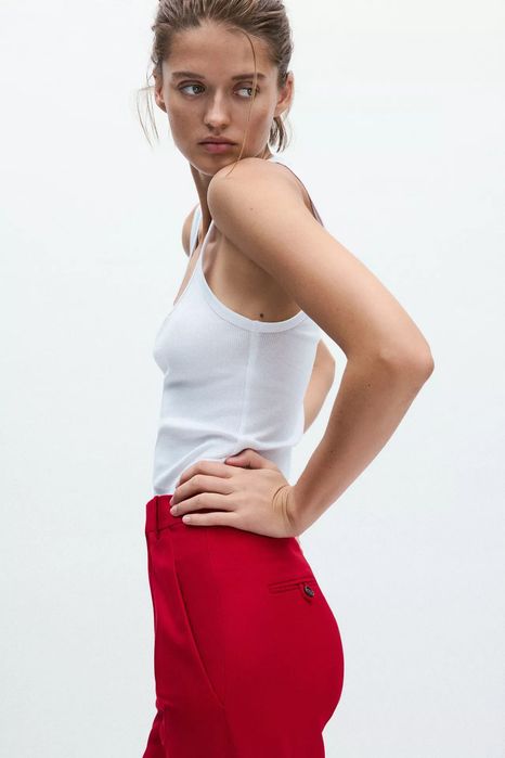 Штани Zara червоні