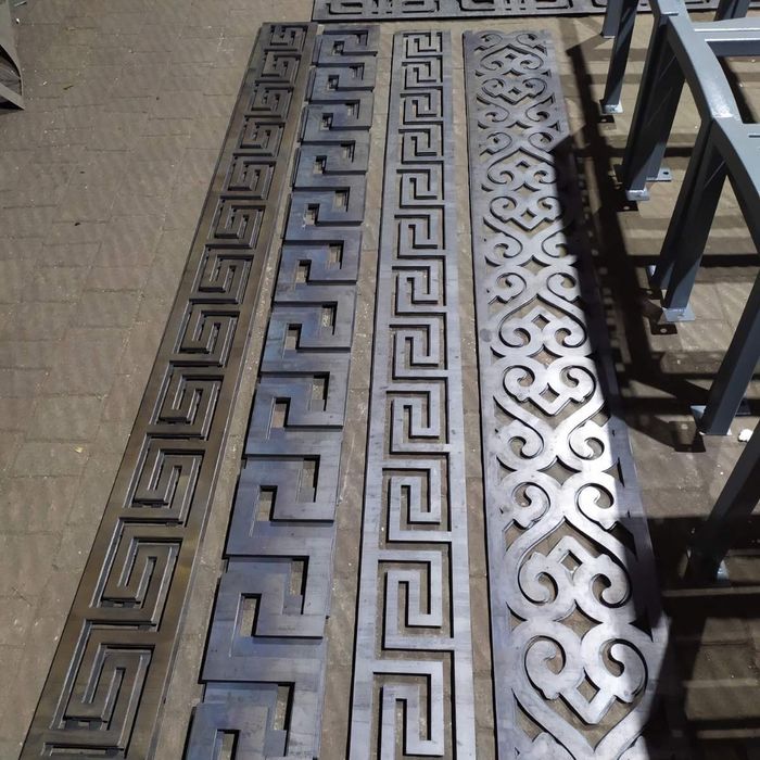 Плазменная Лазерная резка Кованые элементы Забор ранчо Ворота жалюзи ...