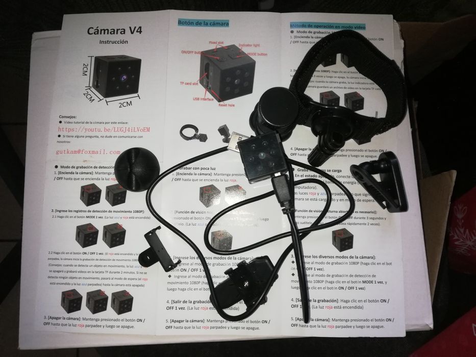 Mini camera V4 sportowa i do domu