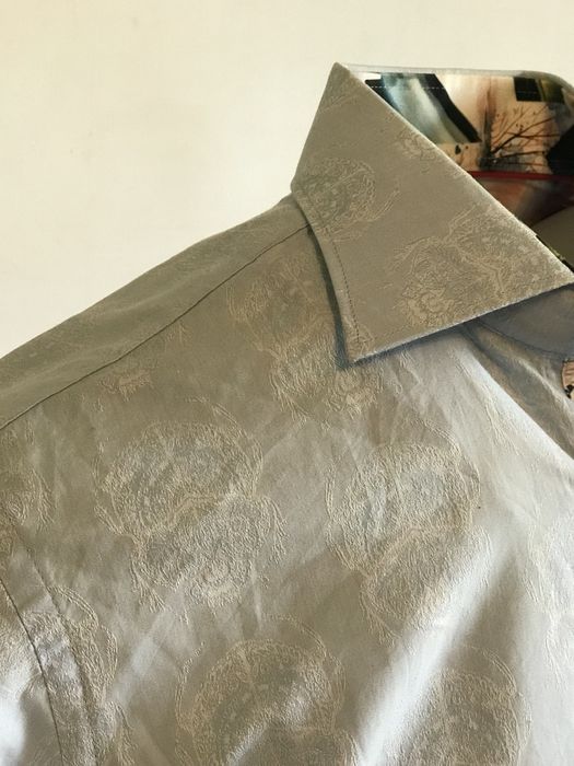 Claudio Lugli рубашка с принтом Жук скарабей (M)