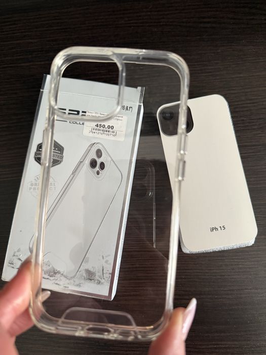 Продам прозорий чохол на iPhone 15