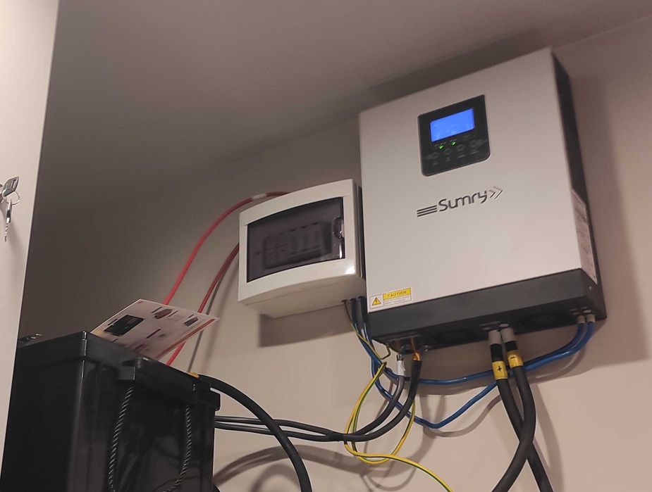 Автономное питание, солнечные панели, гибридные инвертор, LiFePo4, СЭС