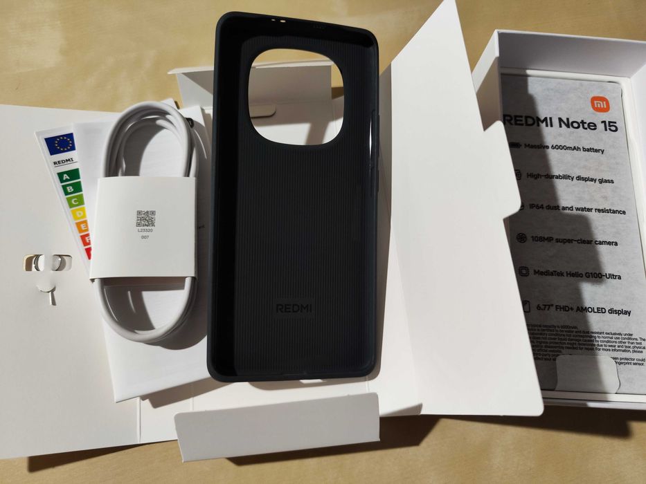 NOVO (garantia 3 anos) - Xiaomi Redmi Note 15 - 6GB / 128GB - NOVO