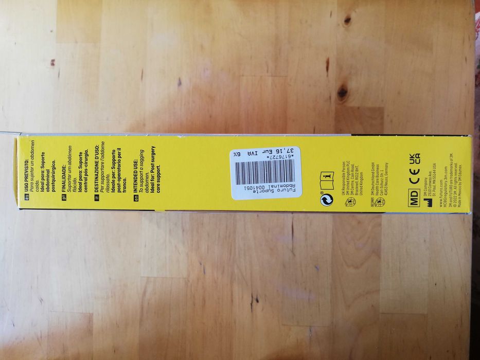 Futuro Faixa de suporte abdominal