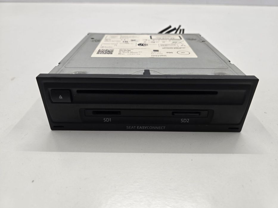 SEAT LEON III 15R MODUŁ CZYTNIK RADIA NAWIGACJI 5QA035858