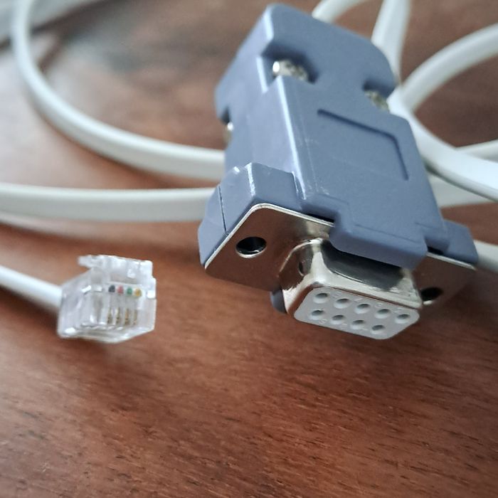 Cabo DB-RS232 ligação telescópio-computador