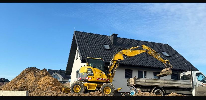 Usługi koparką obrotową WOLNE TERMINY