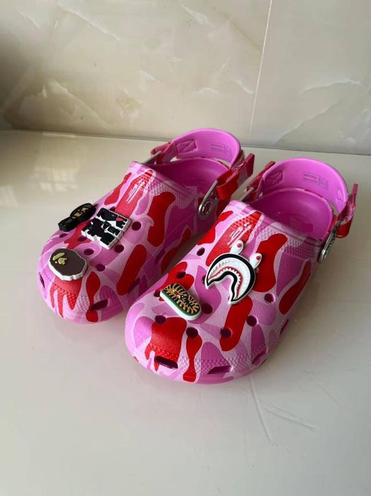 ‼️РОЗПРОДАЖ‼️ Крокси Crocs x Bape