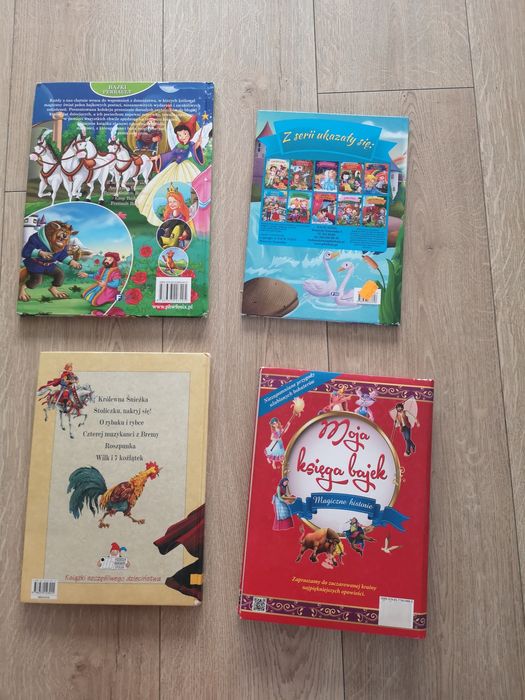 Zestaw bajek dla dzieci w twardej oprawie