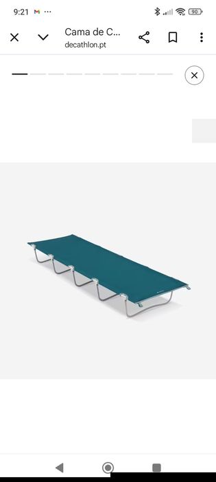Cama campismo Decathlon
