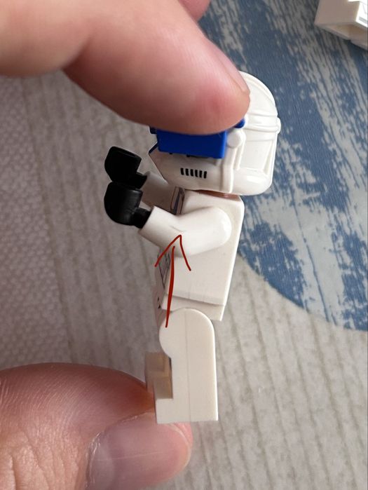 Lote lego star wars clones em muito bom estado