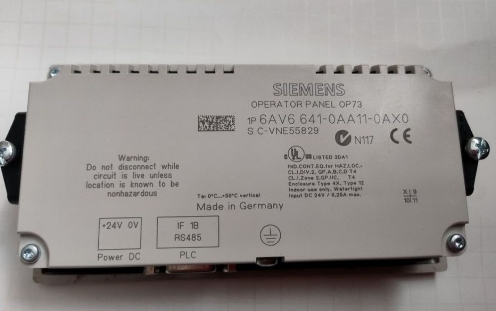 Siemens op73 hmi PLC ktp simatic panel Op step 7 tia portal