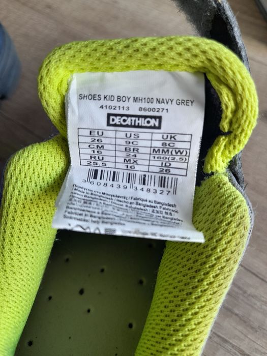 Buty górskie, quechua roz. 26, trekingowe