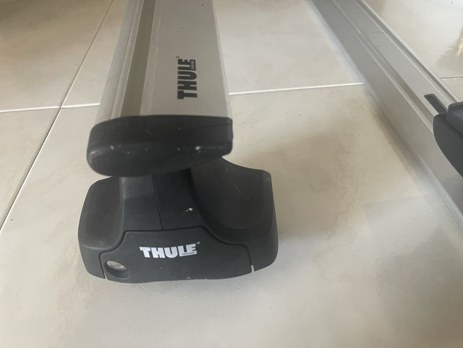 Barras de tejadilho THULE Aero + Rapid System 754/480 com chave