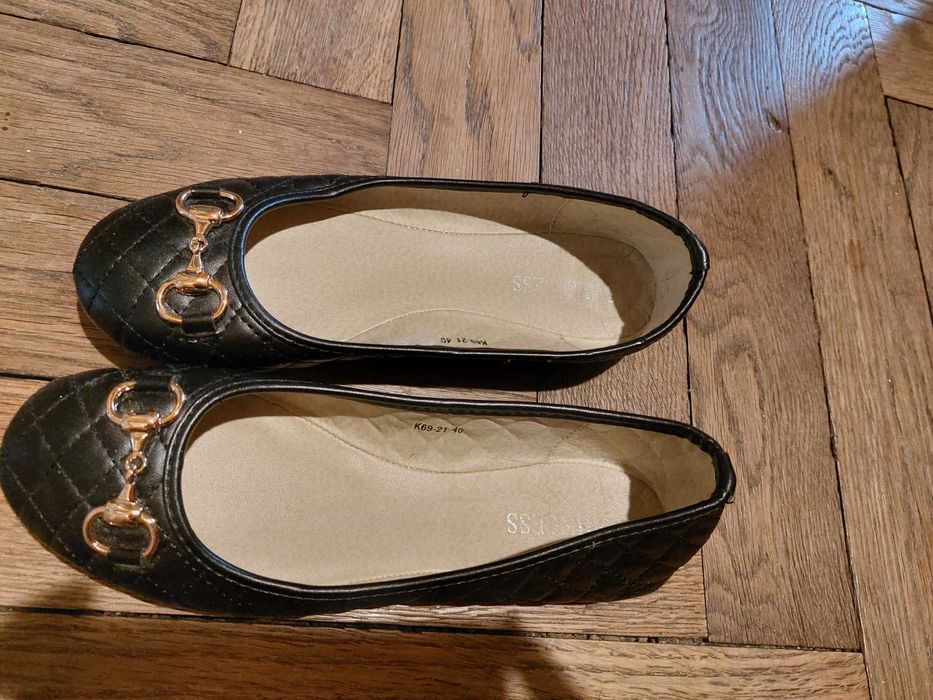 Балетки б/в шкірозамінник