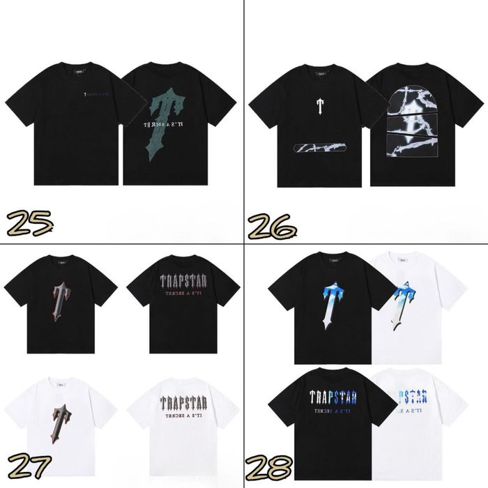 НОВИНКА ‼️Стильні унісекс футболки Trapstar, Трепстар /XS-3XL, ПРЕМІУМ